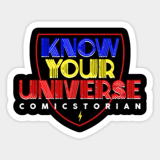 Know Your Universe Sticker